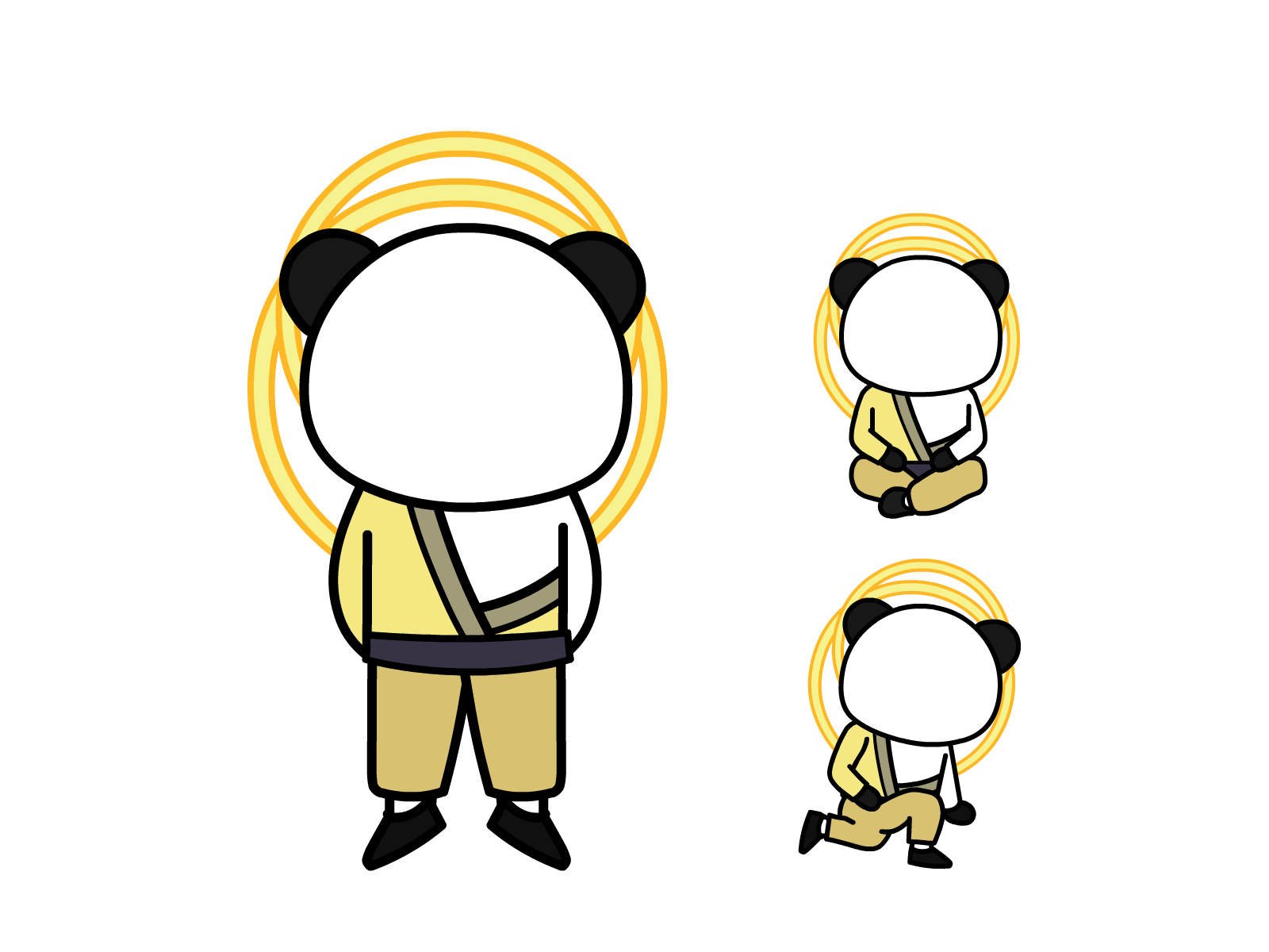 人物图-玄幻修仙-多动作-男8