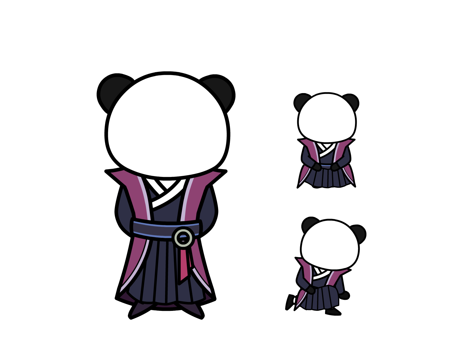 人物图-玄幻修仙-多动作-男8